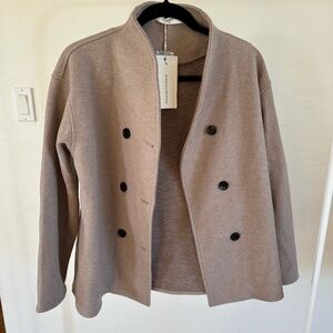 COMMENSE SHORT PEA COAT